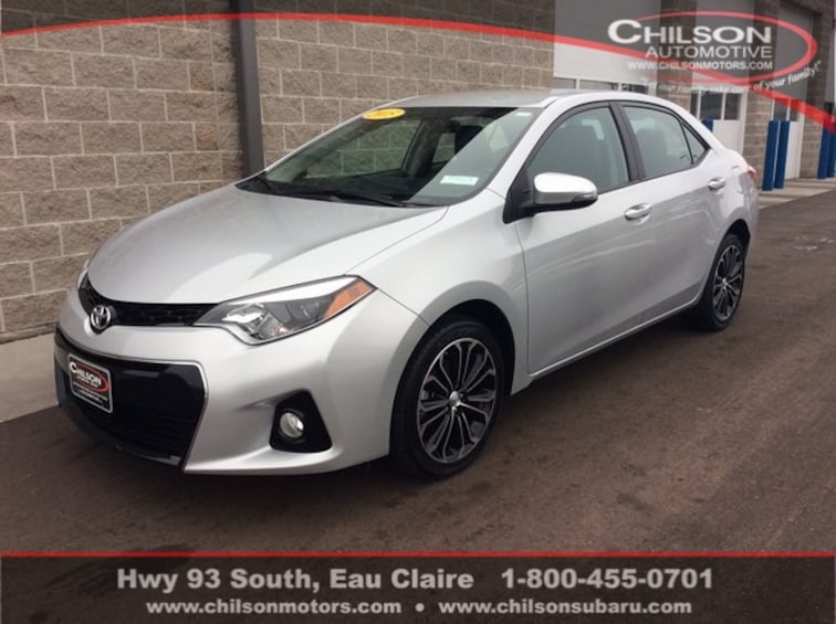 Used Toyota Corolla For Sale >> Used 2015 Toyota Corolla S For Sale In Eau Claire Wi Stock P7023 Used Toyota Corolla For Sale >> Used 2015 Toyota Corolla S For Sale In Eau Claire Wi Stock P7023