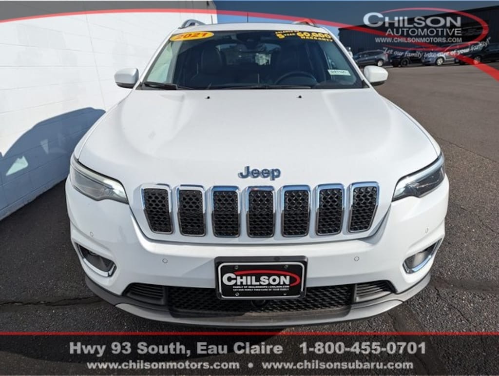 Used 2021 Jeep Cherokee For Sale at Chilson Family of Dealerships VIN