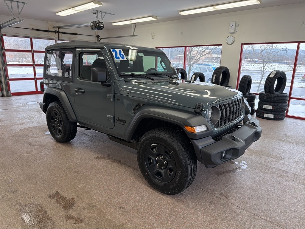 New 2026 Jeep Wrangler 2-DOOR SPORT Sport Utility