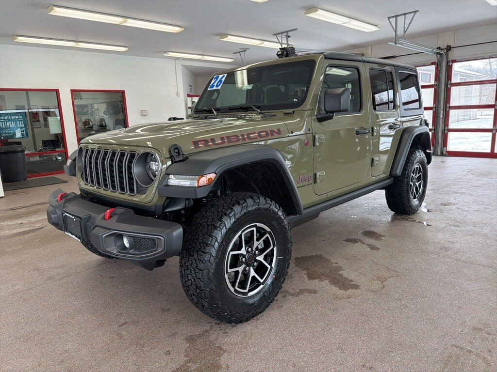 New 2026 Jeep Wrangler 4-DOOR RUBICON Sport Utility