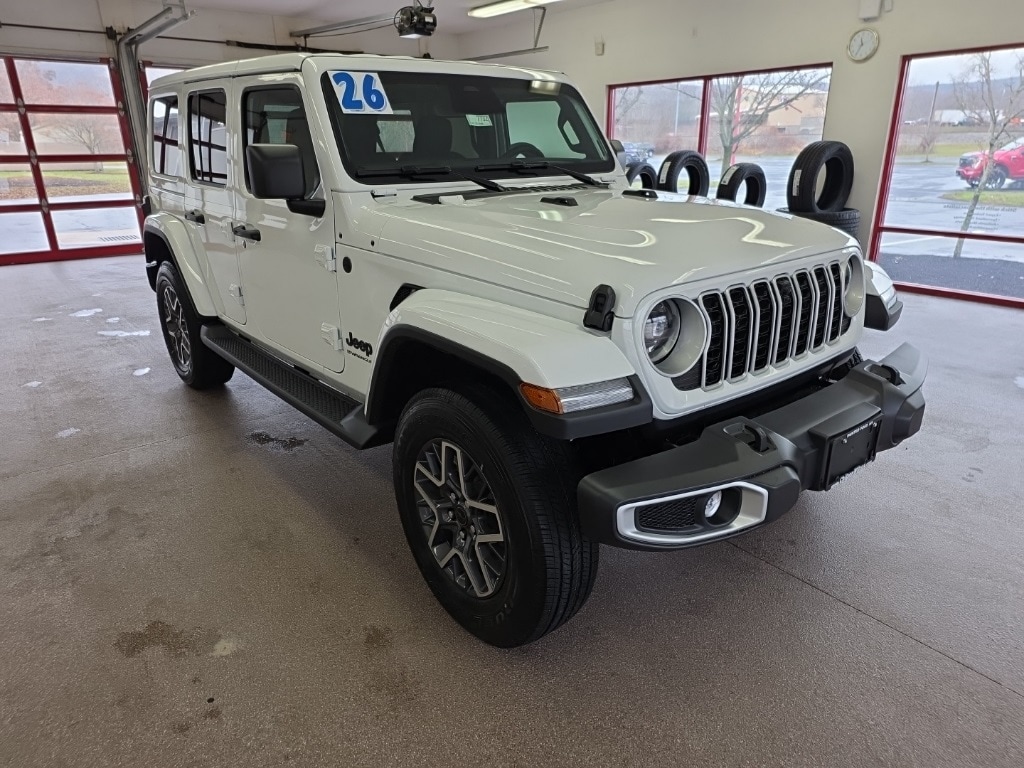 New 2026 Jeep Wrangler 4-DOOR SAHARA Sport Utility