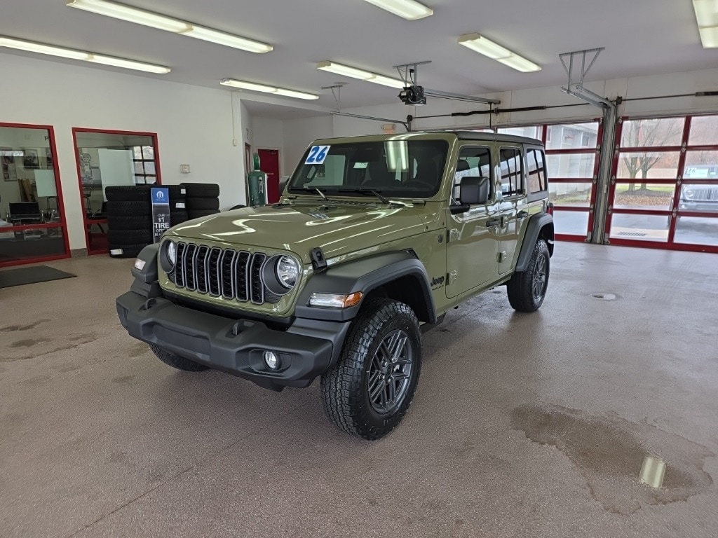 New 2026 Jeep Wrangler 4-DOOR SPORT S Sport Utility