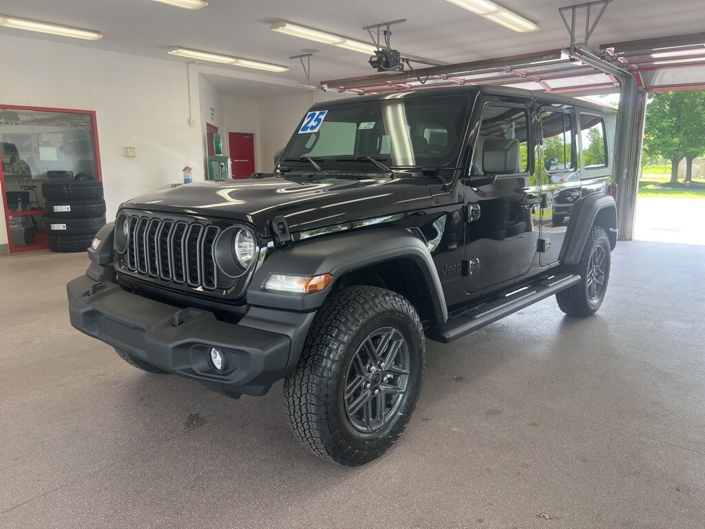 New 2025 Jeep Wrangler 4-DOOR SPORT S Sport Utility