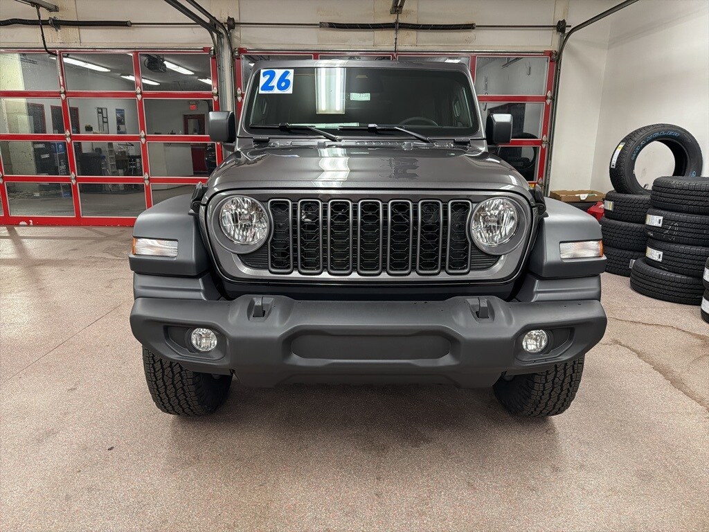 New 2026 Jeep Wrangler 4-DOOR SPORT S Sport Utility