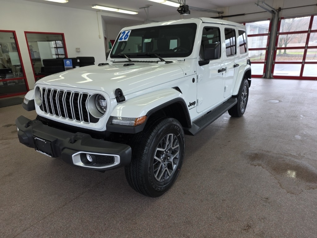 New 2026 Jeep Wrangler 4-DOOR SAHARA Sport Utility