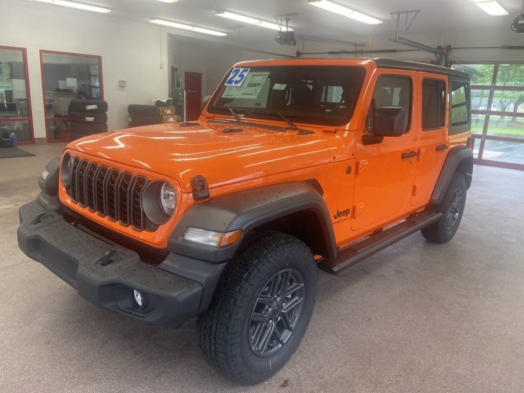 New 2025 Jeep Wrangler 4-DOOR SPORT S Sport Utility