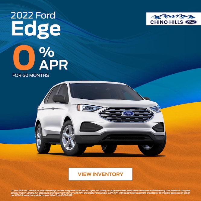 New Vehicle Specials Chino Hills Ford