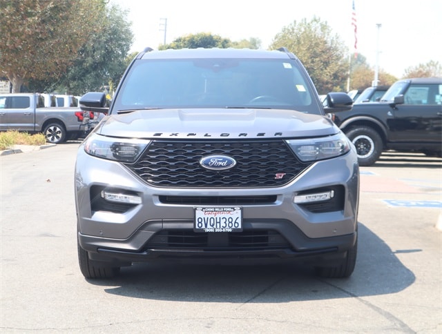 Certified 2021 Ford Explorer ST with VIN 1FM5K8GC9MGA95651 for sale in Chino, CA