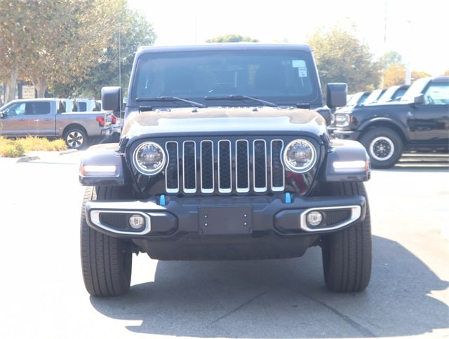 Used 2023 Jeep Wrangler 4xe Sahara 4XE with VIN 1C4JJXP69PW641403 for sale in Chino, CA