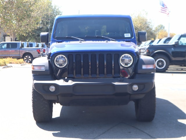 Used 2020 Jeep Wrangler Unlimited Willys with VIN 1C4HJXDG5LW201605 for sale in Chino, CA