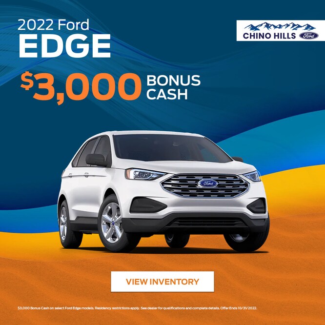 New Vehicle Specials Chino Hills Ford