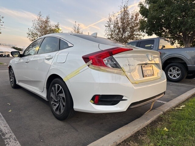 Used 2018 Honda Civic EX with VIN 19XFC2F83JE013361 for sale in Chino, CA