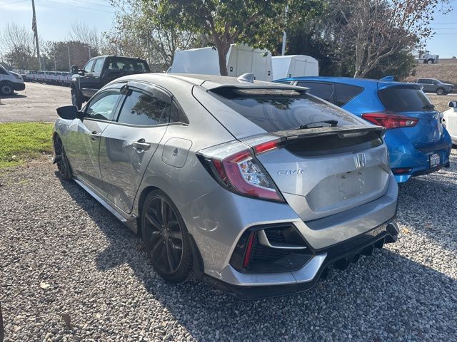 Used 2020 Honda Civic Hatchback Sport with VIN SHHFK7H48LU417911 for sale in Chino, CA