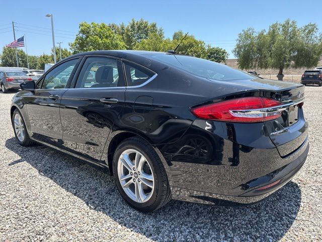 Used 2018 Ford Fusion SE with VIN 3FA6P0HD9JR225179 for sale in Chino, CA