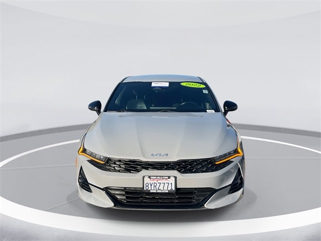 Certified 2022 Kia K5 GT-Line with VIN 5XXG64J26NG112666 for sale in Chino, CA