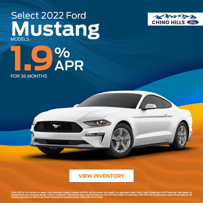 New Vehicle Specials Chino Hills Ford