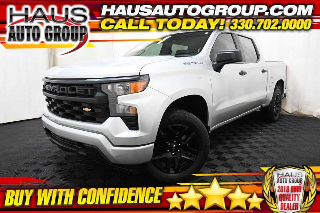 Used 2022 Chevrolet Silverado 1500 Custom Truck Crew Cab