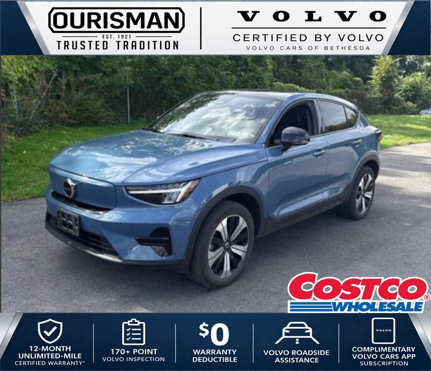 Certified 2023 Volvo C40 Recharge Pure Electric Twin Core SUV