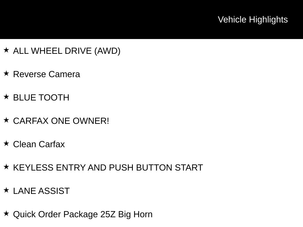 Used 2021 Ram 1500 Big Horn/Lone Star Truck