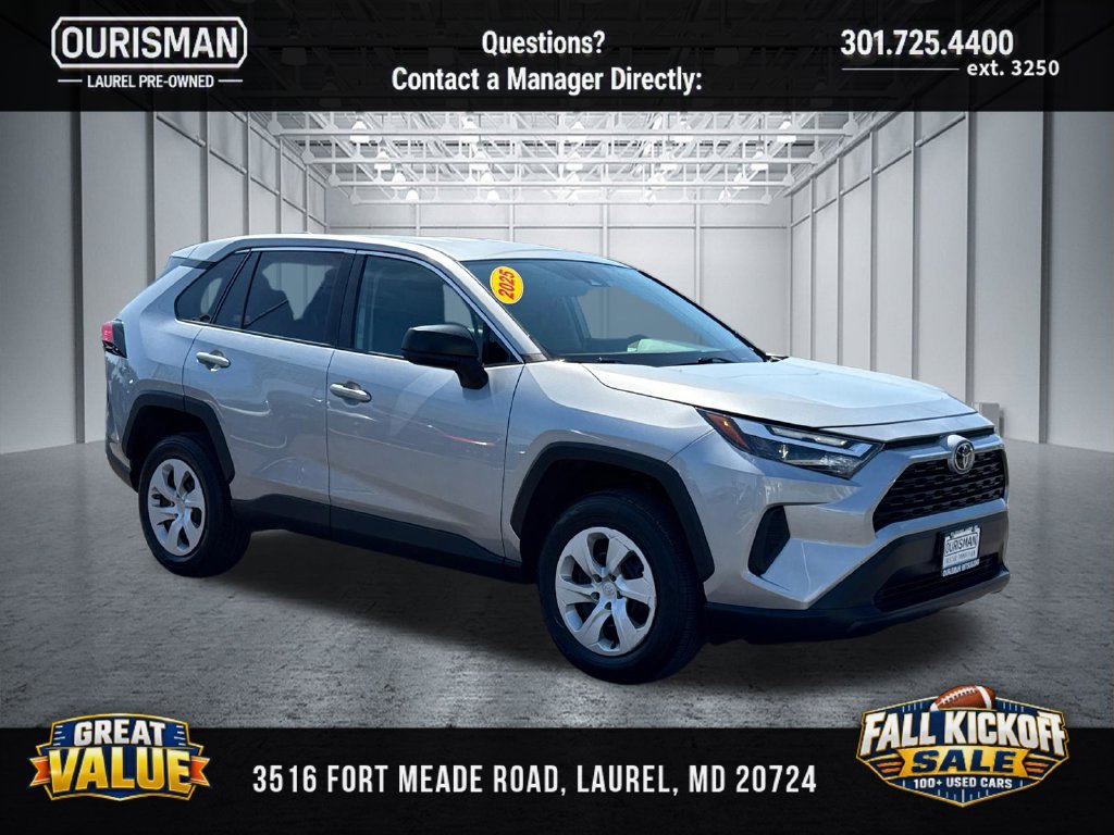 Used 2025 Toyota RAV4 LE SUV