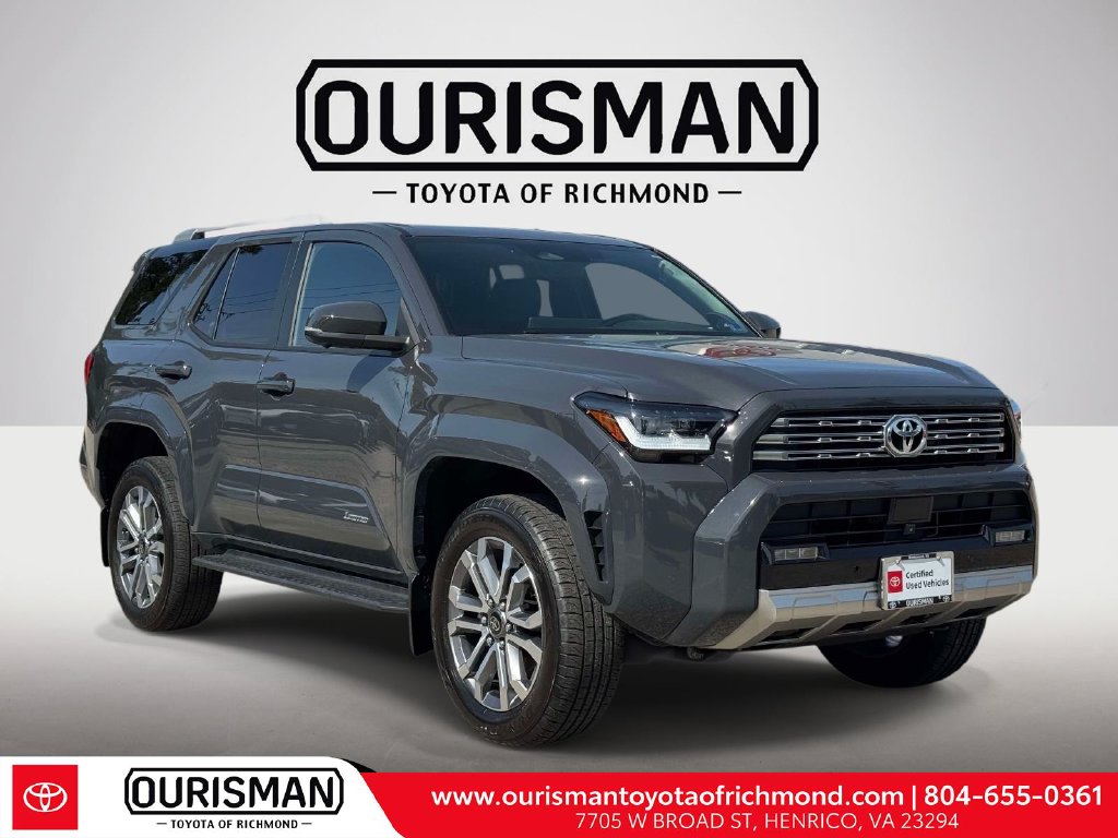 Certified 2025 Toyota 4Runner Limited SUV