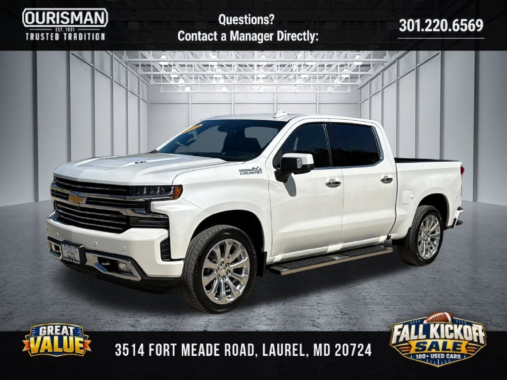 Used 2019 Chevrolet Silverado 1500 High Country Truck