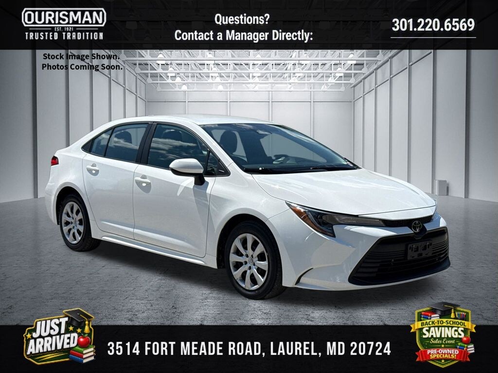 Used 2024 Toyota Corolla LE Sedan
