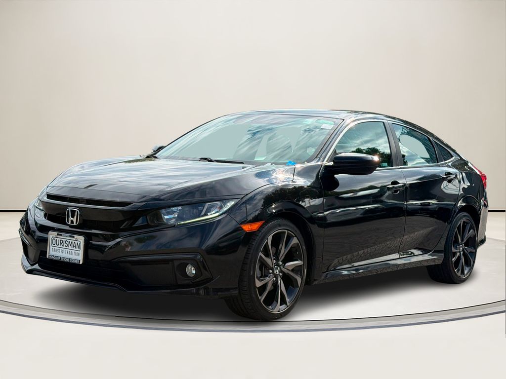 Used 2020 Honda Civic Sport with VIN 2HGFC2E83LH544490 for sale in Temple Hills, MD