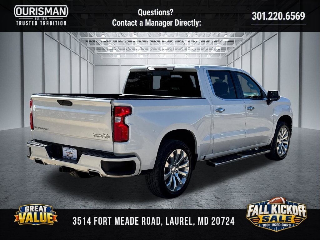 Used 2019 Chevrolet Silverado 1500 High Country Truck