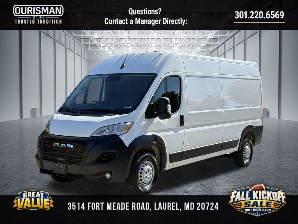 Used 2025 Ram Promaster 2500 High Roof Cargo Van