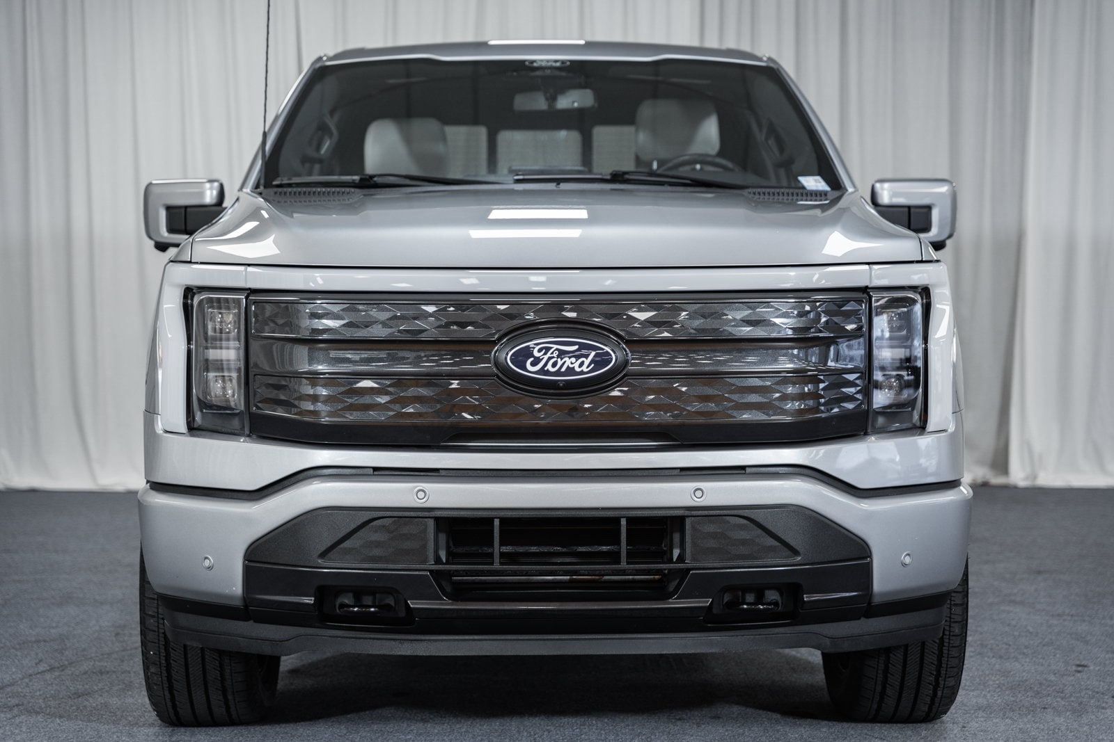 Certified 2025 Ford F-150 Lightning Platinum with VIN 1FT6W7L70SWG03721 for sale in Temple Hills, MD