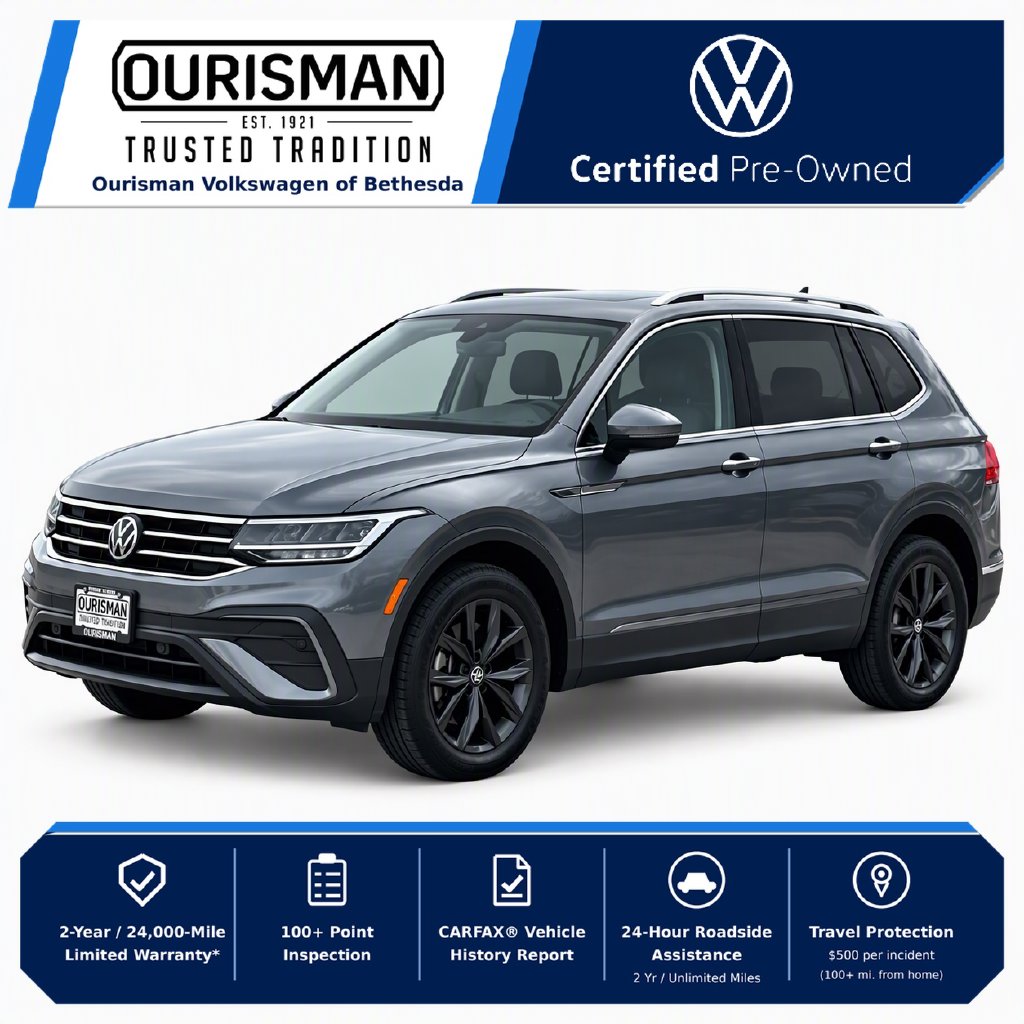 Certified 2024 Volkswagen Tiguan 2.0T SE SUV