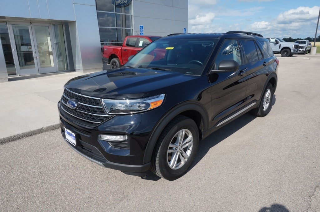 Used 2023 Ford Explorer XLT with VIN 1FMSK8DH6PGB10694 for sale in Crookston, Minnesota