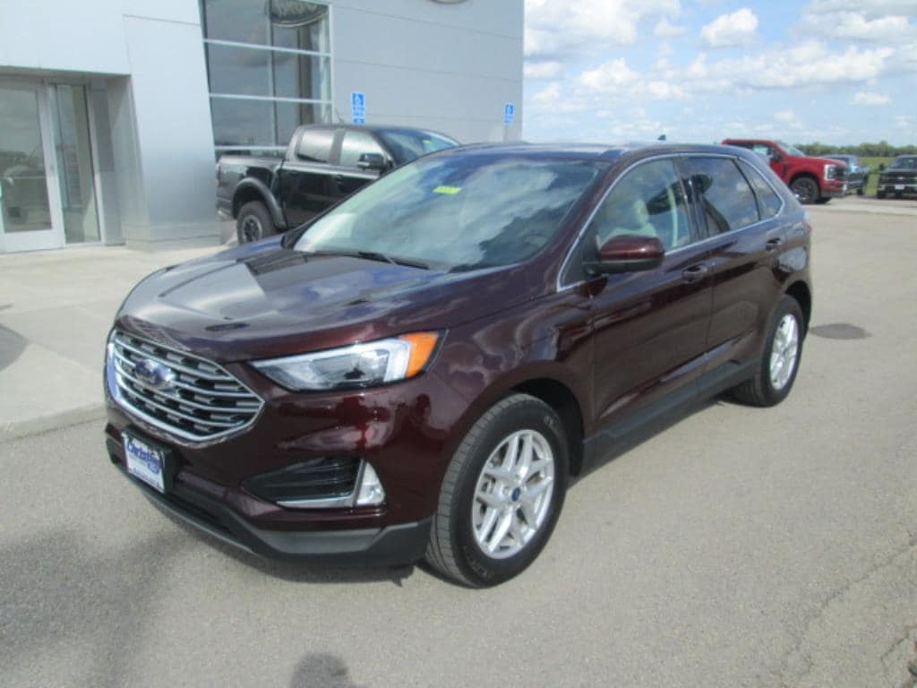 Used 2022 Ford Edge SEL with VIN 2FMPK4J99NBB14304 for sale in Crookston, Minnesota