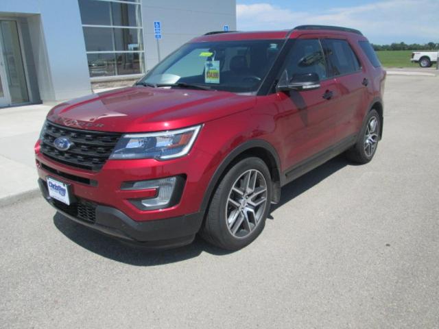 Used 2017 Ford Explorer Sport with VIN 1FM5K8GT0HGD55201 for sale in Crookston, Minnesota