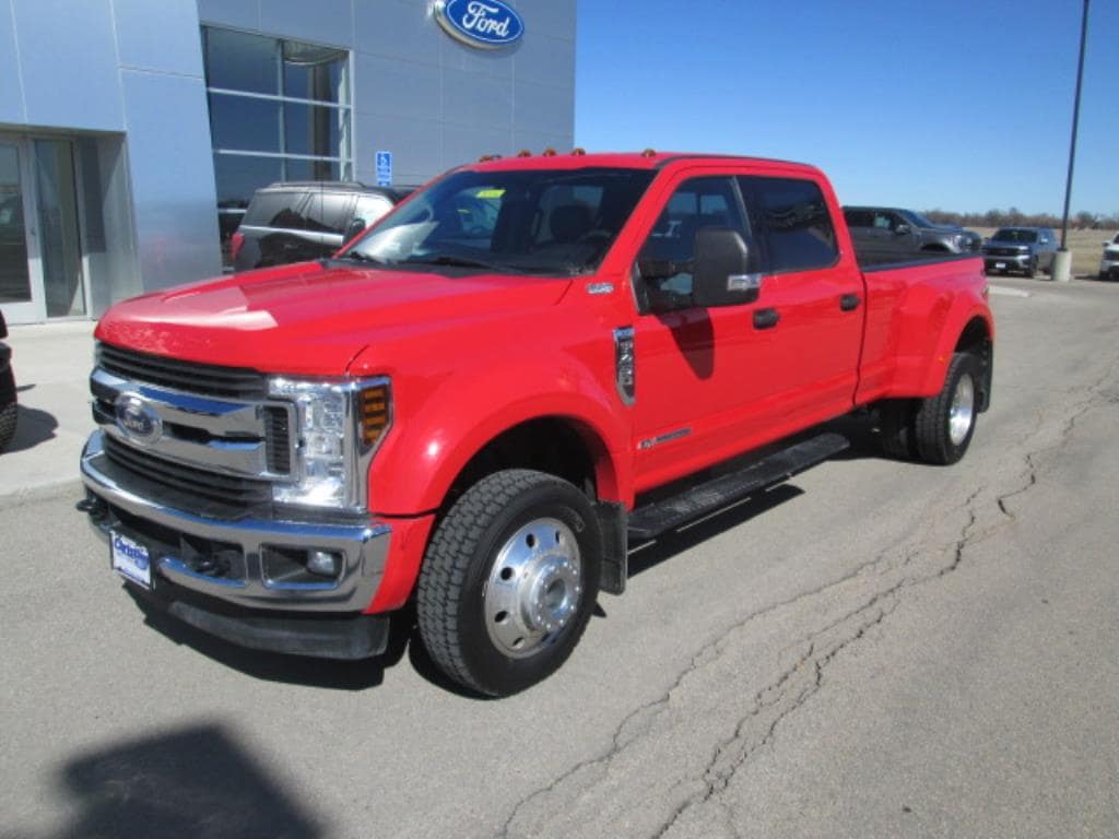 Used 2018 Ford F-450 Super Duty XLT with VIN 1FT8W4DT4JEC30450 for sale in Crookston, Minnesota