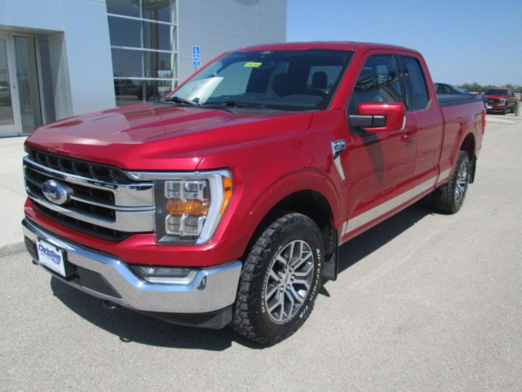 Used 2021 Ford F-150 Lariat with VIN 1FTFX1E58MKE56564 for sale in Crookston, Minnesota