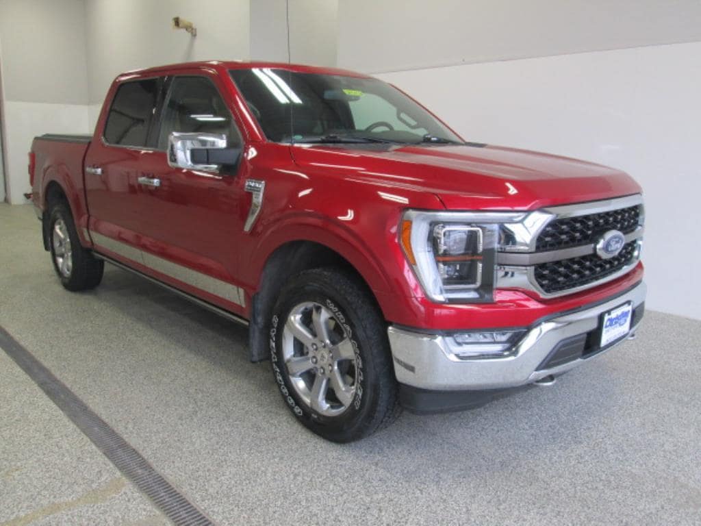 Used 2021 Ford F-150 King Ranch with VIN 1FTFW1E89MFA39220 for sale in Crookston, Minnesota
