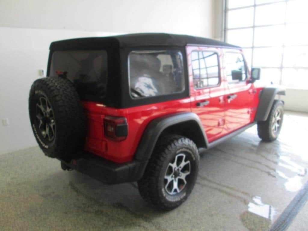 Used 2020 Jeep Wrangler Unlimited Rubicon with VIN 1C4HJXFN3LW319552 for sale in Crookston, Minnesota