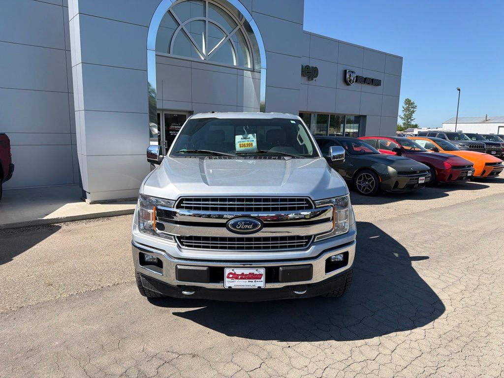 Used 2018 Ford F-150 Lariat with VIN 1FTEW1EG2JFB71878 for sale in Crookston, Minnesota