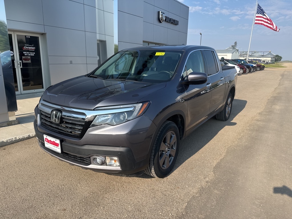 Used 2020 Honda Ridgeline RTL-E with VIN 5FPYK3F79LB001423 for sale in Cooperstown, ND
