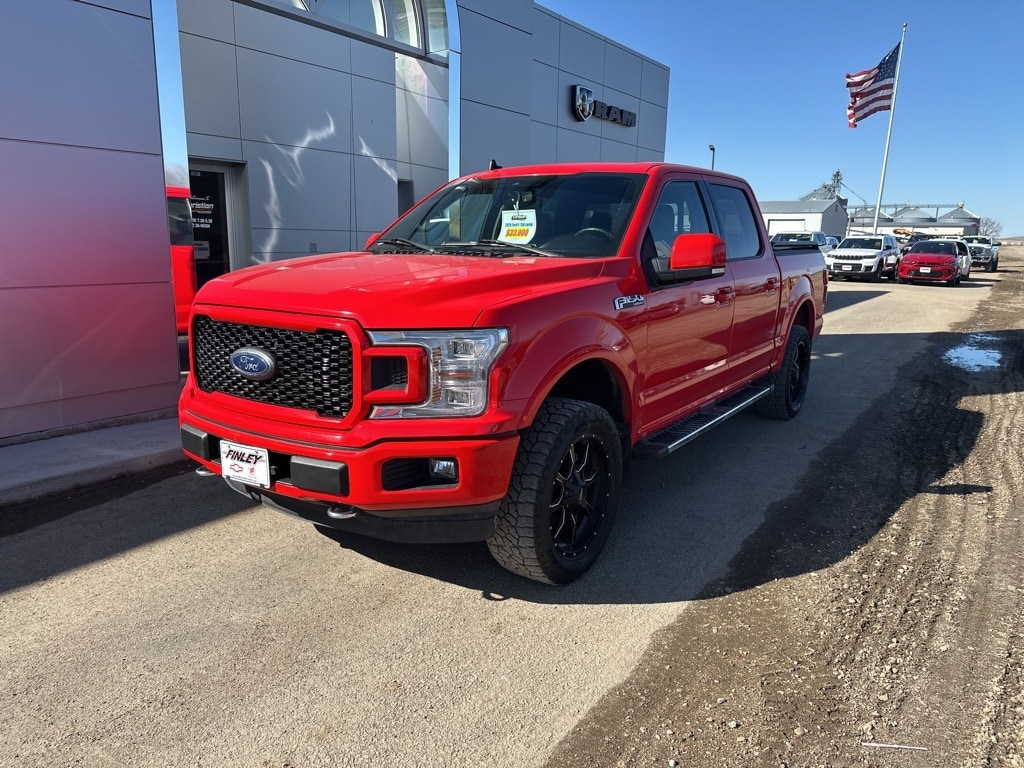 Used 2020 Ford F-150 Lariat with VIN 1FTEW1E40LKD18635 for sale in Cooperstown, ND