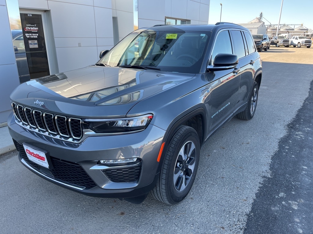 Used 2022 Jeep Grand Cherokee 4xe with VIN 1C4RJYB65N8707415 for sale in Cooperstown, ND