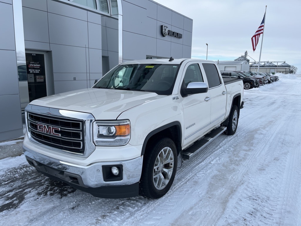 Used 2014 GMC Sierra 1500 SLT with VIN 3GTU2VEC1EG422261 for sale in Cooperstown, ND
