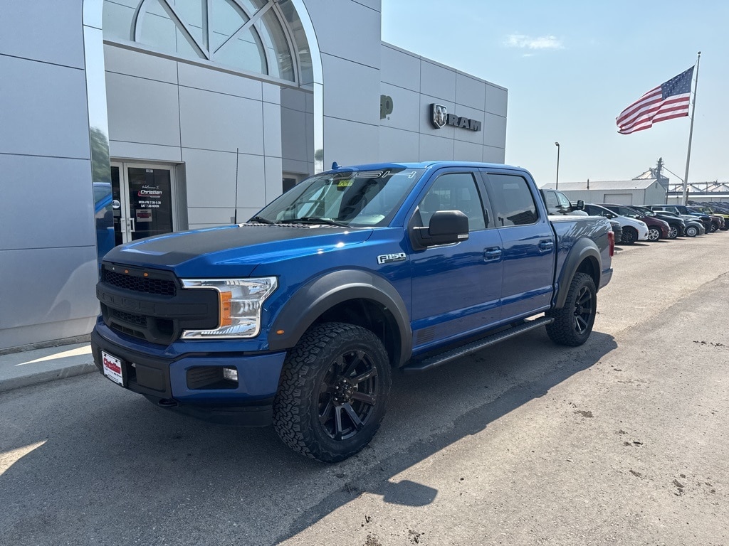 Used 2018 Ford F-150 XLT with VIN 1FTEW1E50JKC43375 for sale in Cooperstown, ND