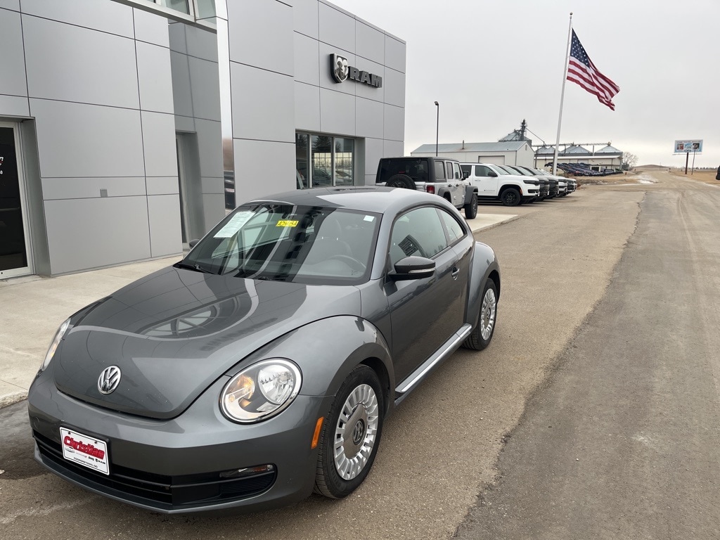Used 2013 Volkswagen Beetle 2.5 with VIN 3VWJX7AT7DM681808 for sale in Cooperstown, ND