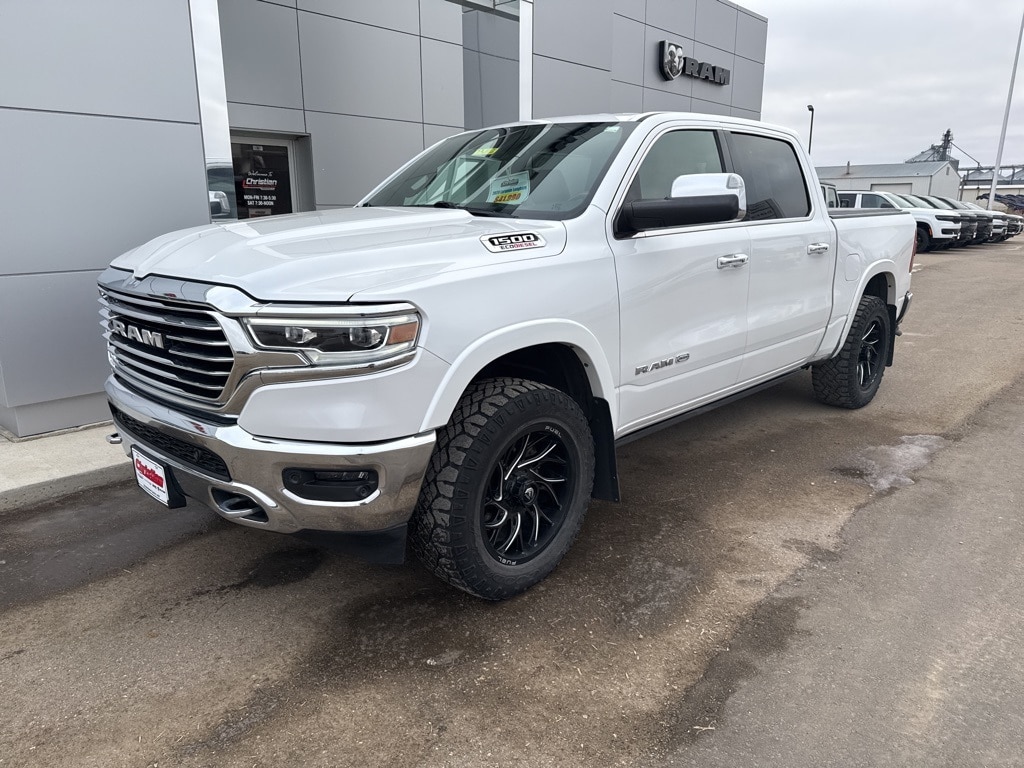 Used 2020 RAM Ram 1500 Pickup Longhorn with VIN 1C6SRFKM1LN308214 for sale in Cooperstown, ND