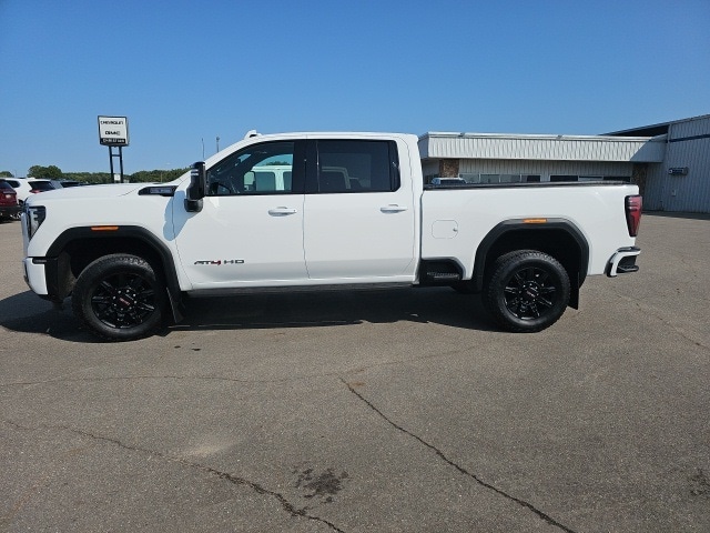 Used 2024 GMC Sierra 3500HD AT4 with VIN 1GT49VE74RF371408 for sale in Fertile, Minnesota