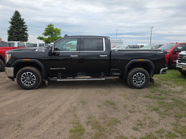 Used 2023 GMC Sierra 2500HD SLT with VIN 1GT49NE74PF189723 for sale in Fertile, Minnesota