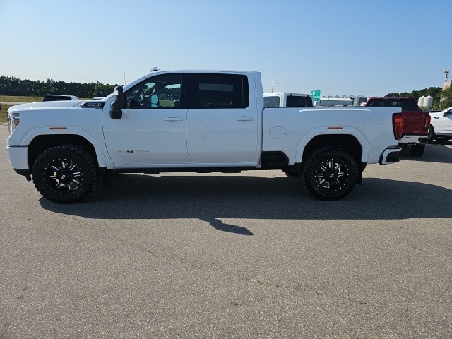 Used 2022 GMC Sierra 3500HD AT4 with VIN 1GT49VEY5NF180258 for sale in Fertile, Minnesota